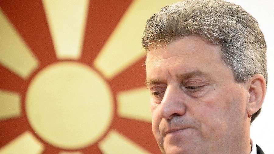 Ο πρόεδρος των Σκοπίων ανακοίνωσε ότι θα απέχει από το δημοψήφισμα