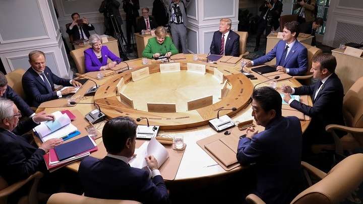 Διάσκεψη G7: Για όλα φταίει ο προστατευτισμός λένε στο ανακοινωθέν τους οι 7 ισχυροί
