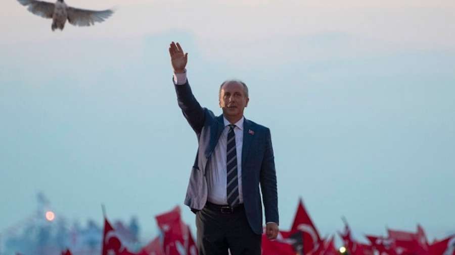 Τουρκία Eκλογές: Πολύ μεγάλη η συγκέντρωση Ιντζέ στη Σμύρνη