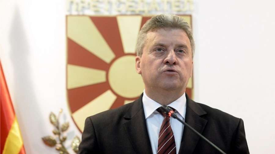 Κατηγορηματικό όχι από τον Σκοπιανό πρόεδρο Ιβάνοφ στην συμφωνία