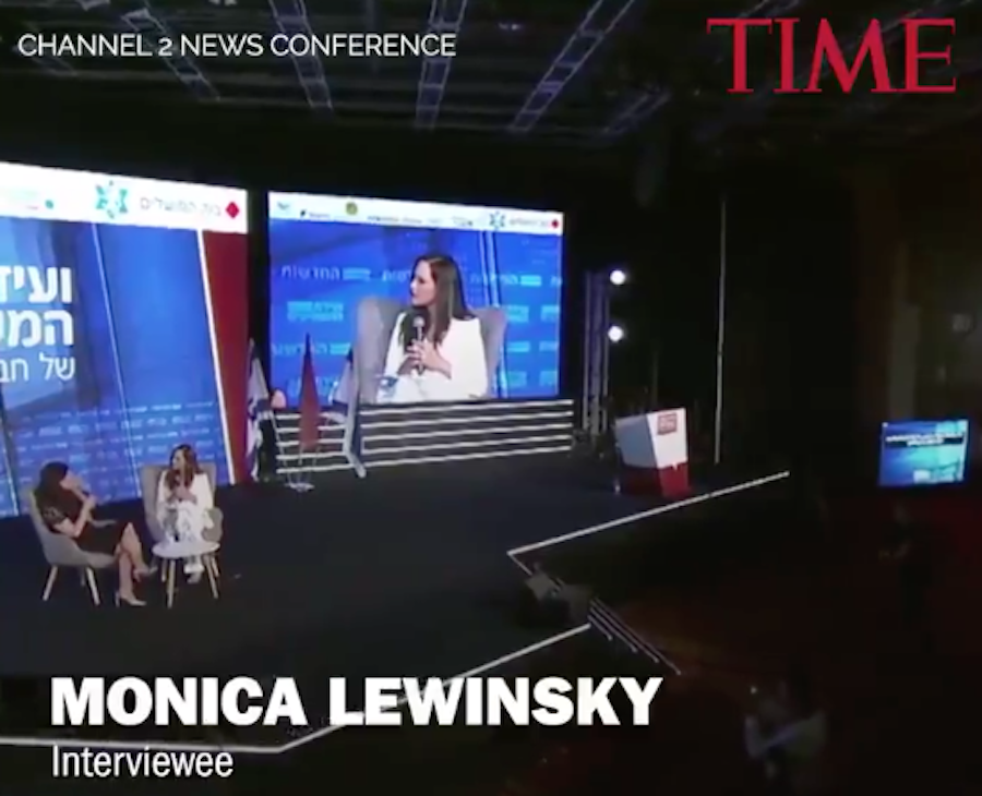 Πως αντέδρασε η Μόνικα Λεβίνσκι μόλις την ρώτησαν για τον Μπιλ Κλίντον