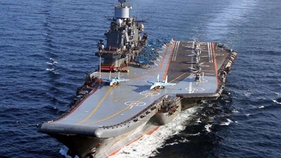 Ατύχημα και ζημιές στο ρωσικό αεροπλανοφόρο Admiral Kouznetsov