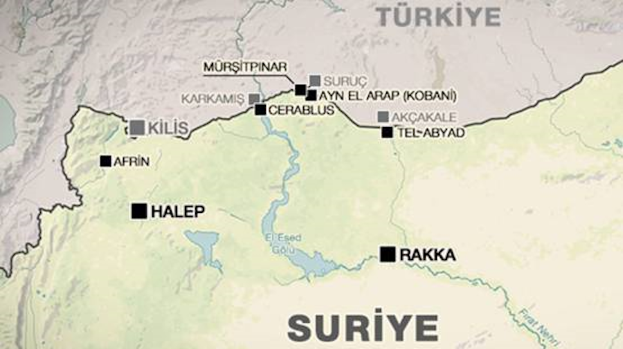 Το τουρκικό σχέδιο επίθεσης κατά των Κούρδων! Βομβάρδισαν το Κομπάνι
