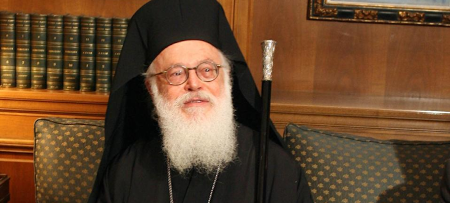 «Μη φοβού, μόνον πίστευε» ο μήνυμα του αρχιεπισκόπου Αλβανίας Αναστάσιου μέσα από τη ΜΕΘ
