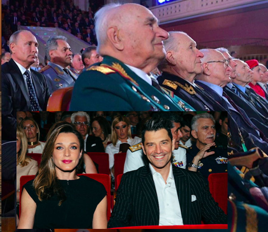 Όταν ο Πούτιν κάθεται πίσω από τους βετεράνους και ο Ρουβάς μπροστά από τους Αρχηγούς...