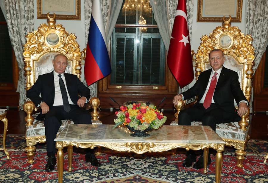 Πούτιν με Ερντογάν στα εγκαίνια του Turk Stream είχαν και κατ΄ιδίαν συνάντηση μιάμισης ώρας