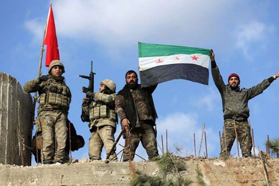 Ο Ερντογάν στέλνει 14.000 αντικαθεστωτικούς Σύριους εναντίον Κούρδων και Αμερικανών ανατολικά του Ευφράτη