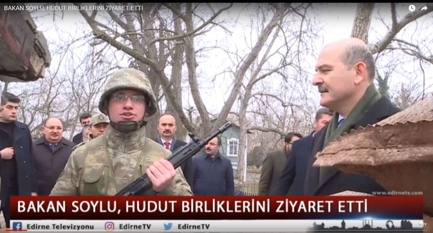 Στην περιοχή που αιχμαλωτίστηκαν οι 2 Έλληνες στρατιωτικοί ο Τούρκος υπουργός Εσωτερικών