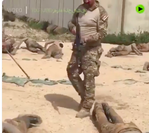 Πυροβολώντας τους εκπαιδευόμενους! Απίστευτο βίντεο από το Ιράκ