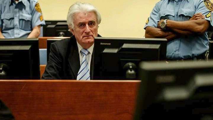Το Εφετείο των Ηνωμένων Εθνών καταδίκασε τον Κάρατζιτς σε ισόβια