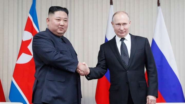 Συνάντηση Πούτιν -Κιμ Γιονγκ Ουν