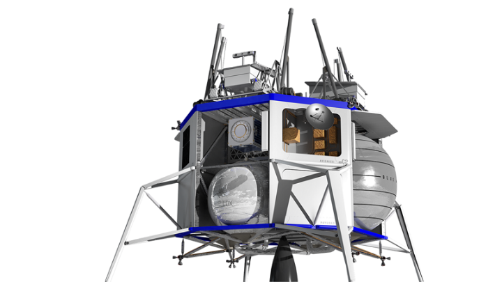 Σελήνη: Μ΄ αυτό το όχημα ο Μπέζος φιλοδοξεί να στείλει ανθρώπους μέχρι το τέλος του 2024
