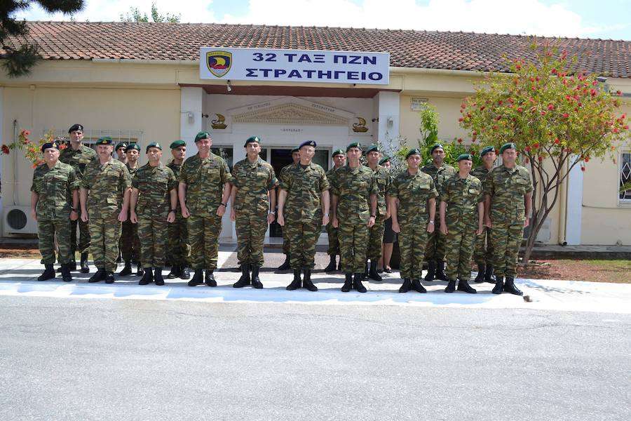Το Στρατηγείο της 32ης ταξιαρχίας Πεζοναυτών επισκέφθηκε ο Αρχηγός ΓΕΣ