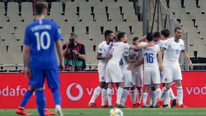 Μαύρα χάλια η Εθνική ποδοσφαίρου ηττήθηκε με 0-3 από την Ιταλία