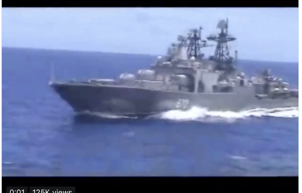 Το βίντεο του αμερικανικού ναυτικού από το επεισόδιο μεταξύ πλοίου του και ρωσικού αντιτορπιλικού