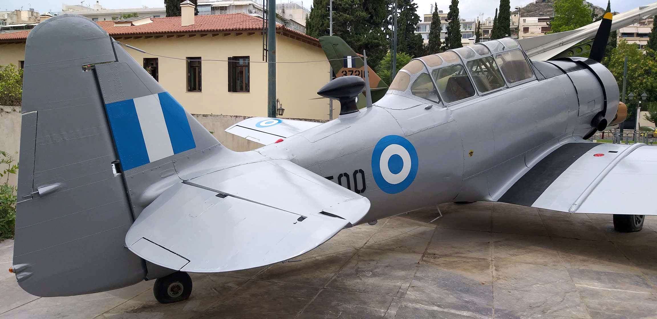 «Πολεμικό Μουσείο»  Αποκαλυπτήρια του τέταρτου αεροσκάφους Τ-6G!
