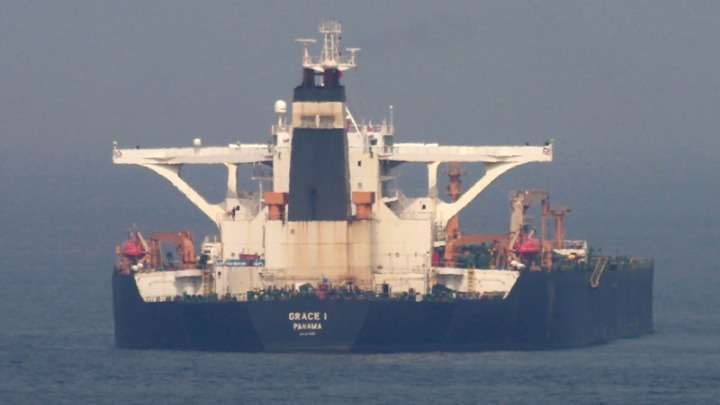 Το  Γιβραλτάρ επέτρεψε στο ιρανικό δεξαμενόπλοιο Grace 1 να αναχωρήσει