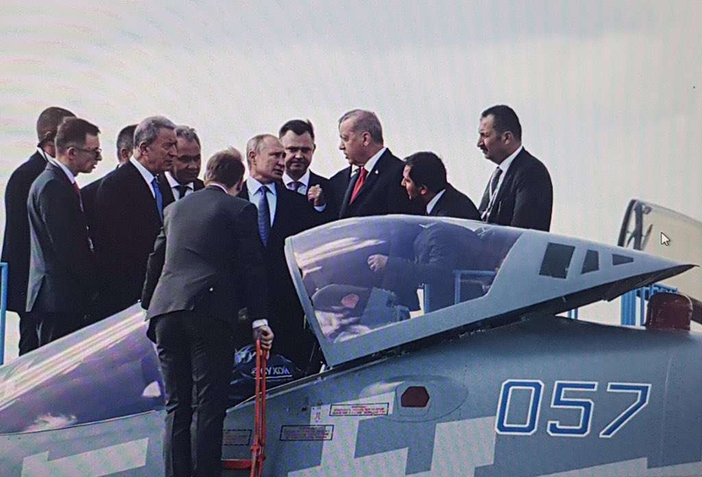 Ο διάλογος Πούτιν-Ερντογάν για το Su-57: 