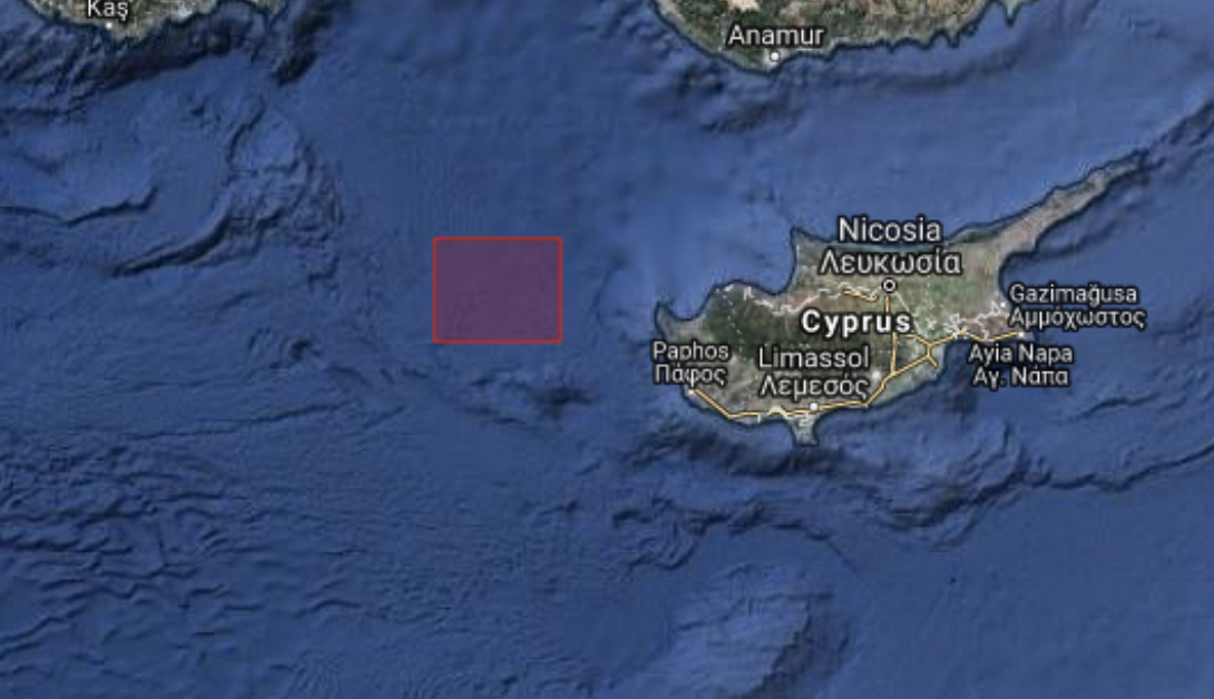 Τουρκική NAVTEX δυτικά της Κύπρου