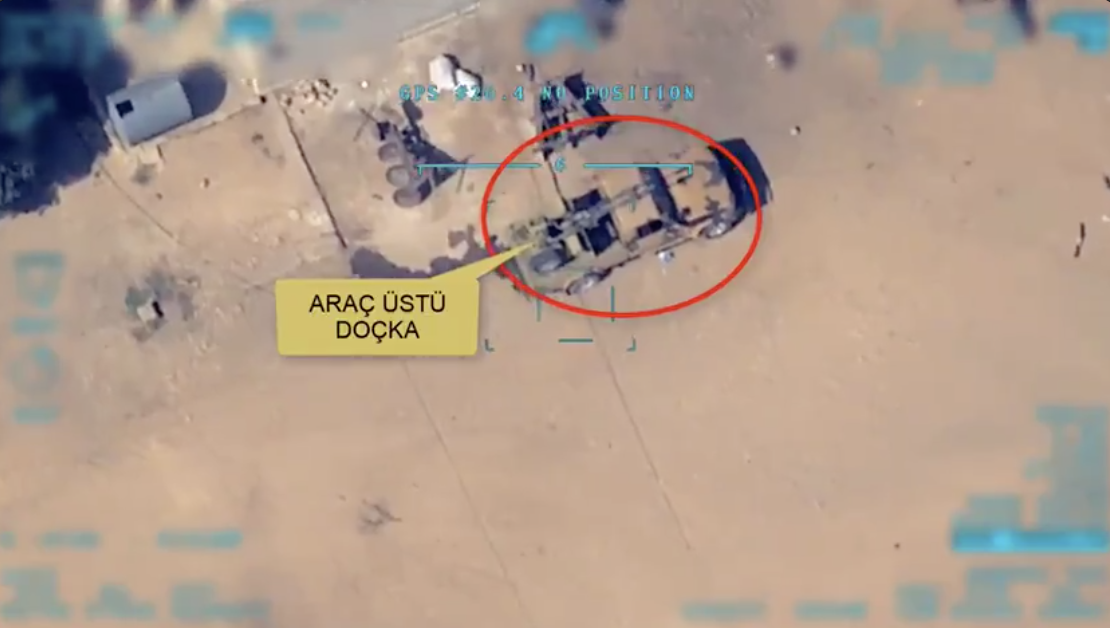 Οι Τούρκοι βομβαρδίζουν τους Κούρδους με UAVs! Βίντεο