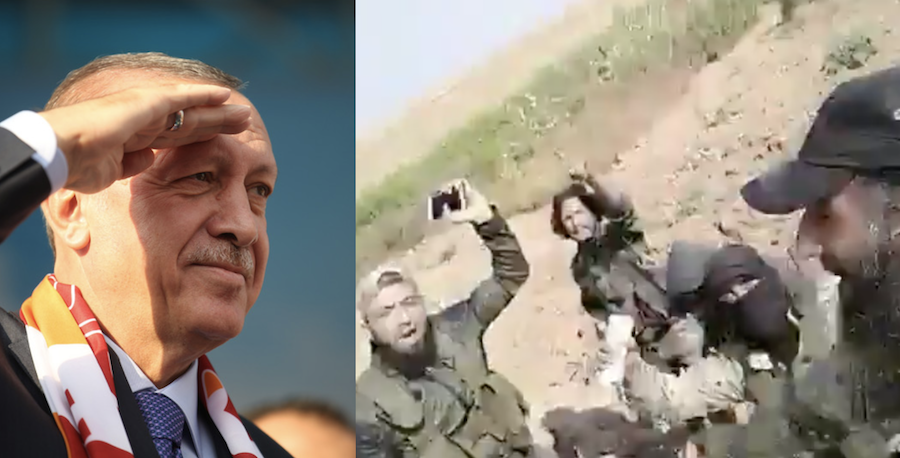 Αυτούς χαιρετάτε στρατιωτικά κ.Ερντογάν! Βίντεο φρίκης με τα εγκλήματα των τζιχαντιστών στη Συρία