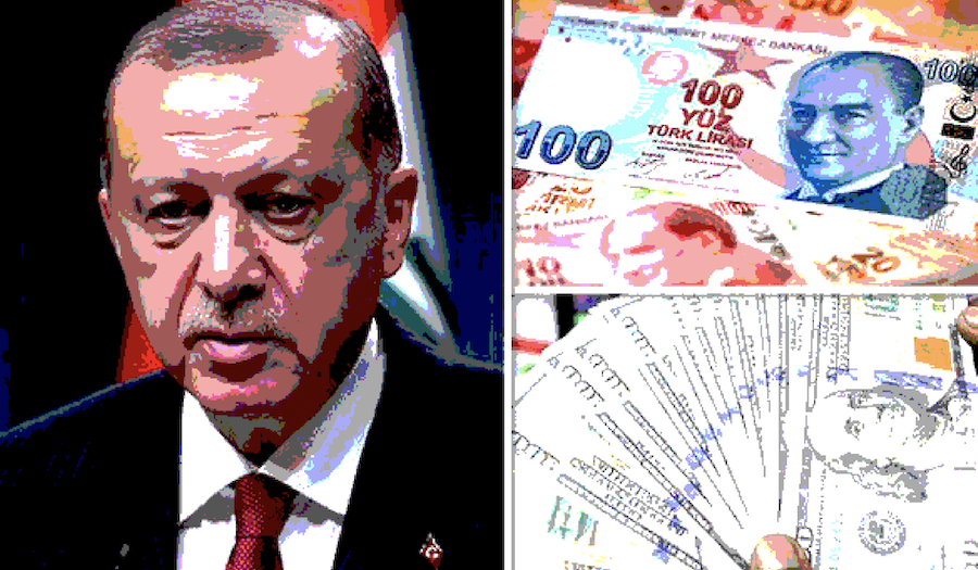Τουρκία: Ανάκαμψη της λίρας μετά από τις διαβεβαιώσεις Ερντογάν ότι θα στηρίξει την οικονομία