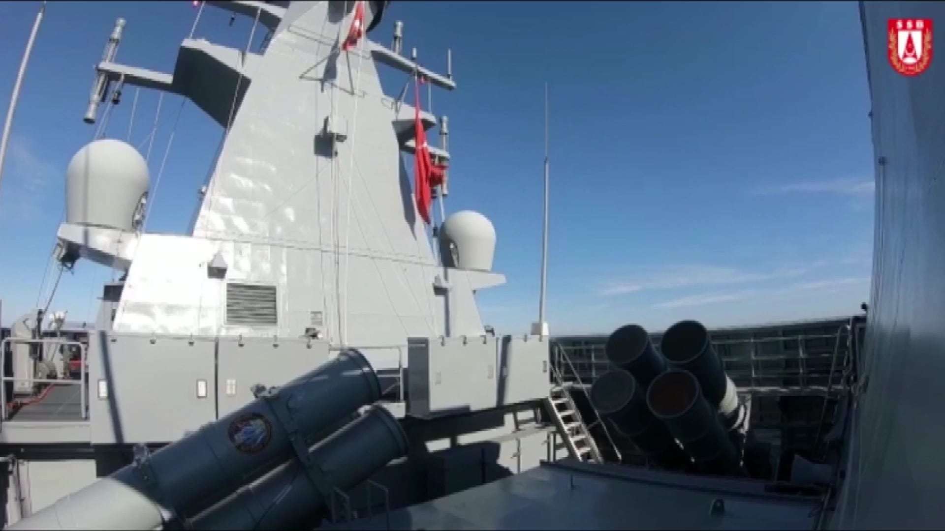 Το τουρκικό ναυτικό δοκίμασε -και διαφημίζει- τον εγχώριας κατασκευής νέο πύραυλο του-Βίντεο