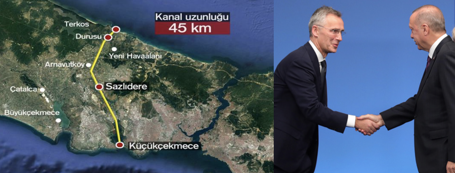 Ο Ερντογάν τραβά το δρόμο του; Ανακοίνωσε ότι το καλοκαίρι ξεκινά η Διώρυγα της Κωνσταντινούπολης