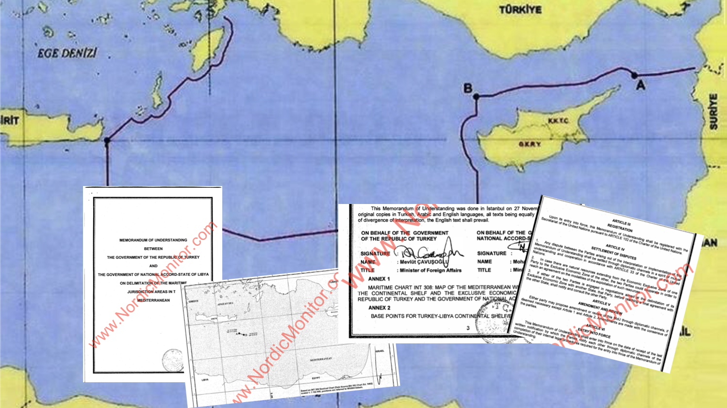 Αυτή είναι η συμφωνία Τουρκίας- Λιβύης: Όλο το κείμενο και οι χάρτες