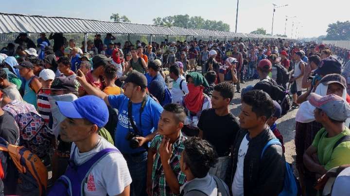 Μεξικό: Καραβάνι μεταναστών