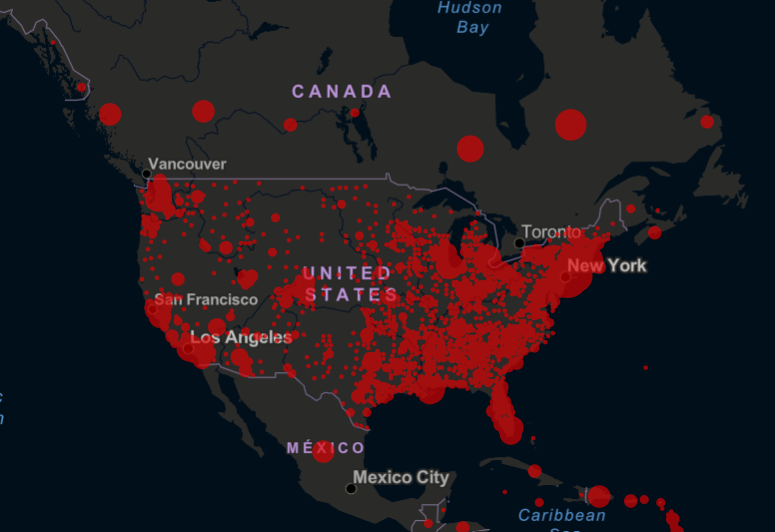 Κορονοϊός-ΗΠΑ: Πάνω από 20.000 οι θάνατοι λόγω της Covid-19 στις ΗΠΑ