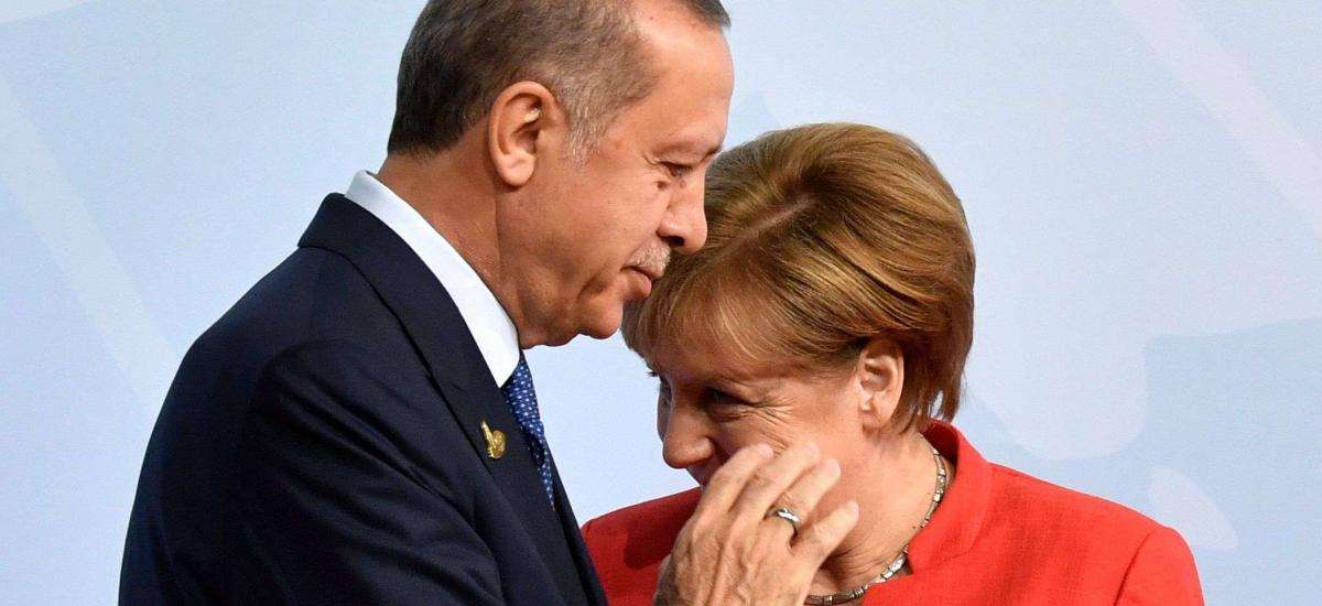 Επικοινωνία Μέρκελ-Ερντογάν και ούτε λέξη για τα όσα κάνει η Τουρκία εναντίον της Ελλάδας