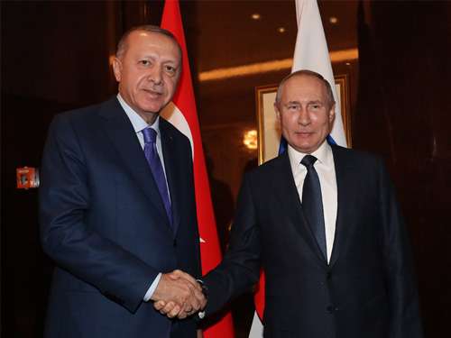 Επικοινωνία Πούτιν-Ερντογάν για το Ναγκόρνο Καραμπάχ