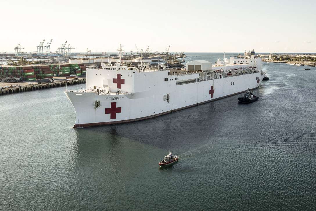 COVID 19: 7 κρούσματα στο πλωτό νοσοκομείο του ναυτικού των ΗΠΑ