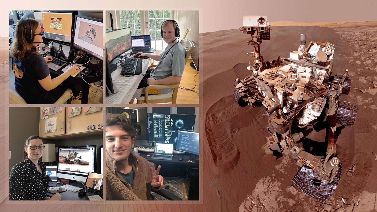 Για πρώτη φορά, λόγω κορονοϊού, η NASA «οδηγεί» ένα ρόβερ στον Άρη από το…σπίτι