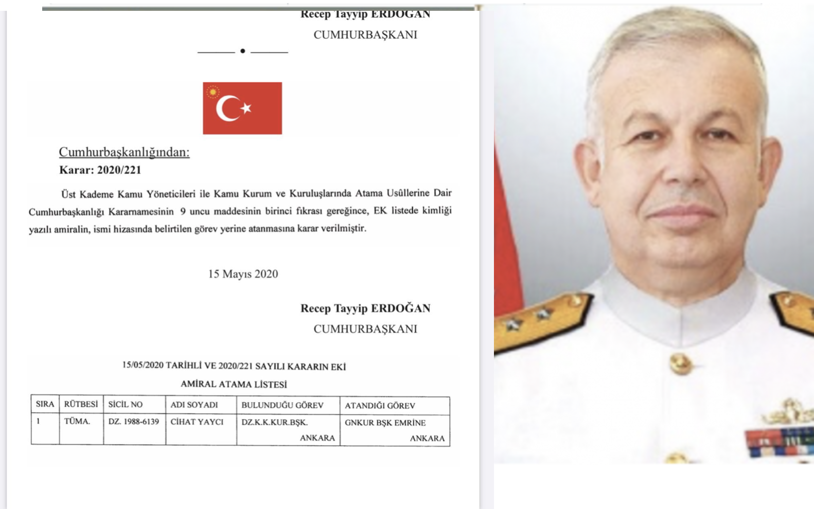 Πληροφορίες για παραίτηση του αντιναυάρχου που έστησε το σύμφωνο Τουρκίας-Λιβύης!