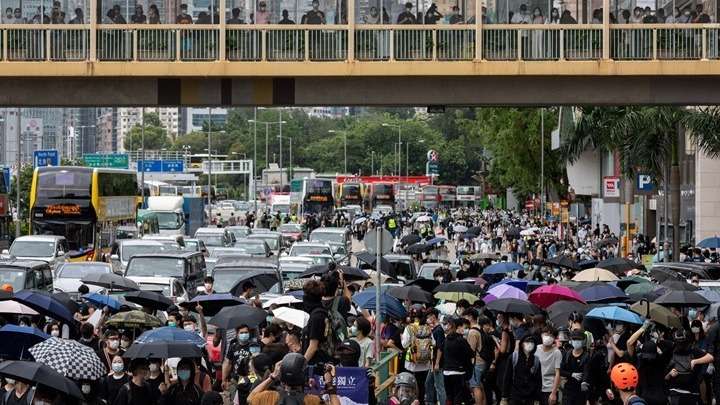 Χιλιάδες διαδηλωτές στο Χονγκ Κονγκ κατά του νόμου για την εθνική ασφάλεια