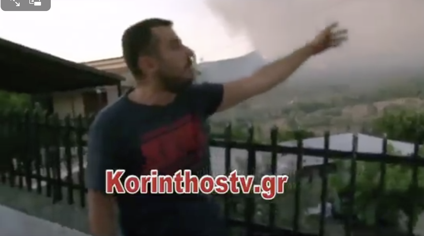 Κάηκαν σπίτια στις Κεχριές όπου η φωτιά συνεχίζεται-Βίντεο