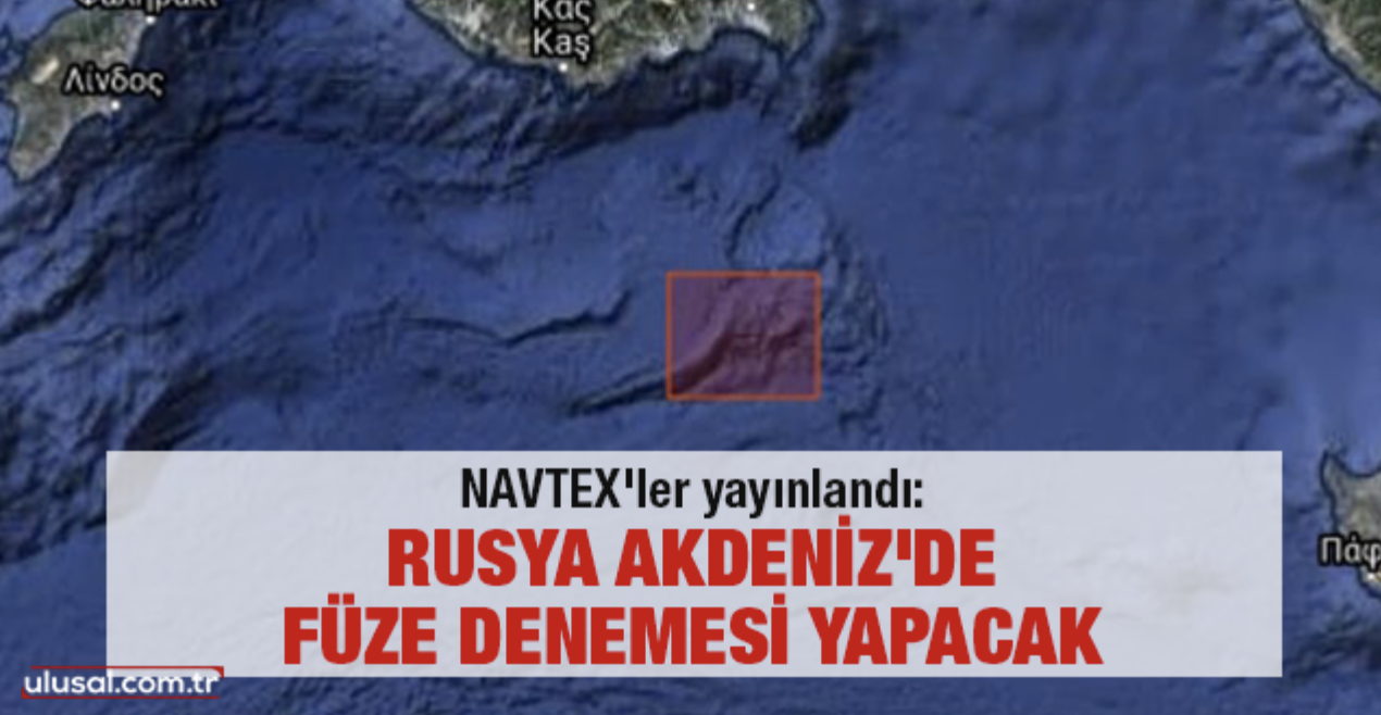Οι Ρώσοι θα κάνουν άσκηση με πυραύλους κοντά στο Καστελόριζο με NAVTEX των Τούρκων!
