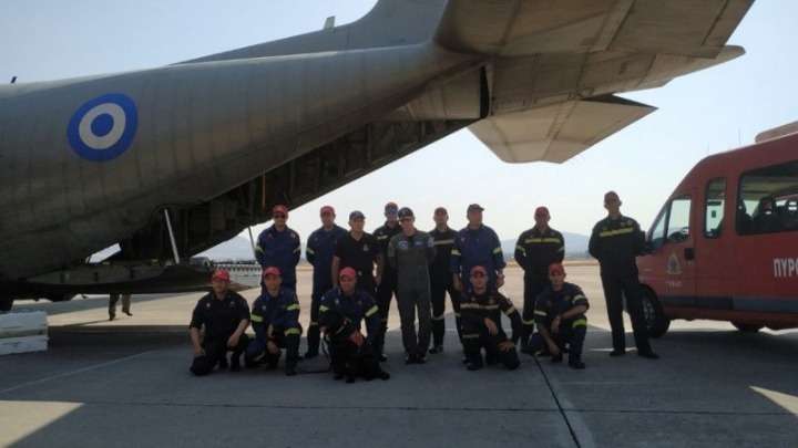 Αναχώρησε το κλιμάκιο της ΕΜΑΚ με C-130 για Λίβανο