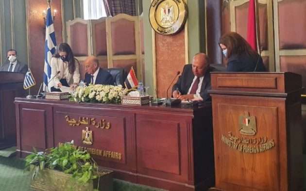 Υπέγραψαν συμφωνία για οριοθέτηση θαλασσίων ζωνών Ελλάδα και Αίγυπτος