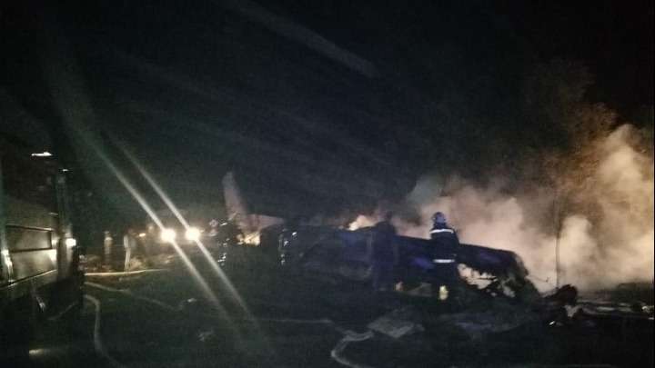 Ουκρανία: Συνετρίβη στρατιωτικό αεροσκάφος - Τουλάχιστον 25 νεκροί