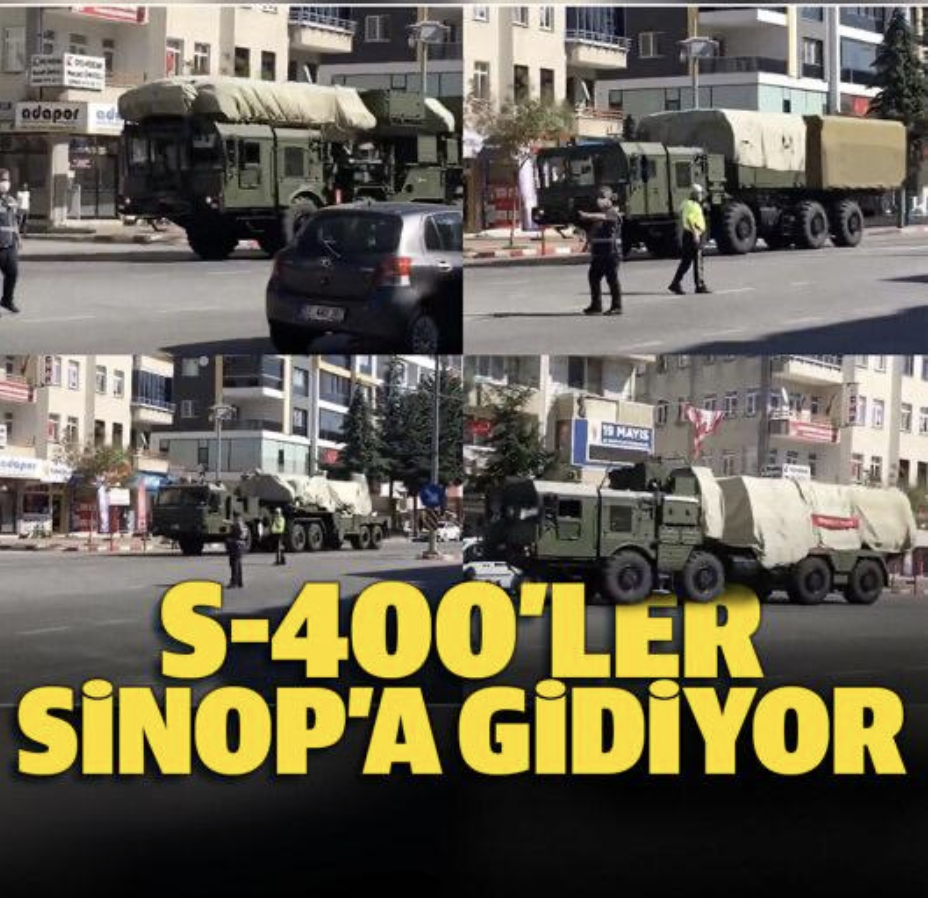 Οι Τούρκοι μετέφεραν S-400 στη Σινώπη, γράφει η Yeni Safak