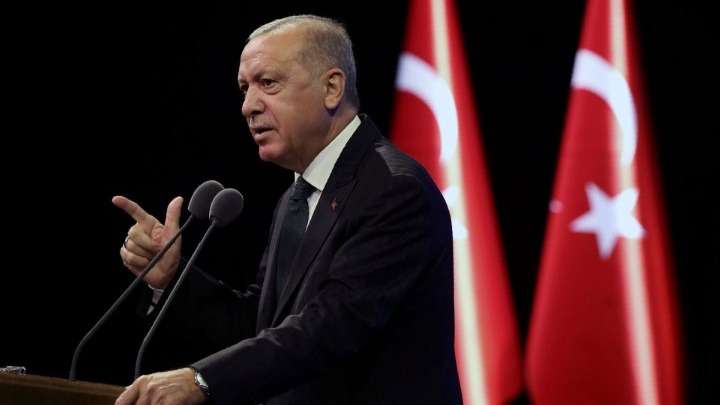Ο Ερντογάν λέει ότι βλέπει την Τουρκία 