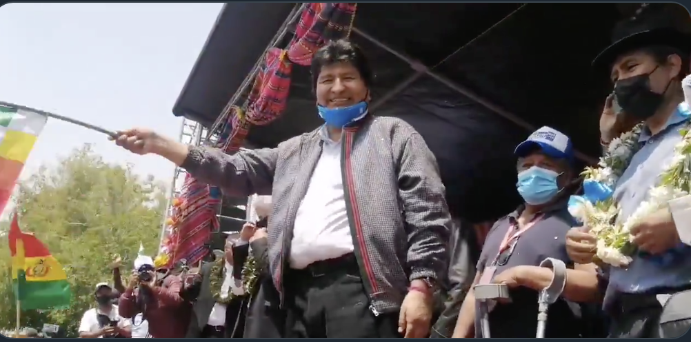 Βολιβία: Επιστροφή Μοράλες ένα χρόνο μετά από το πραξικόπημα