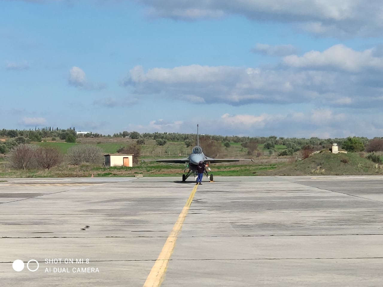 Πρώτη δοκιμαστική πτήση για το πρώτο F-16 που θα αναβαθμιστεί