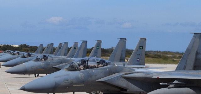Συνεκπαίδευση της ΠΑ με F-15 της Σαουδικής Αραβίας