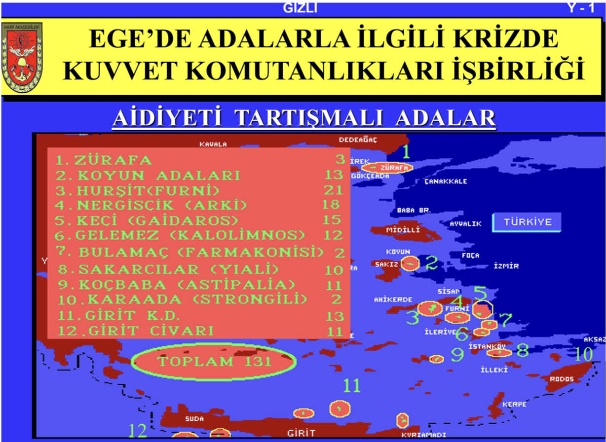  Nordic Monitor: Απόρρητα Τουρκικά σχέδια για εισβολή σε 131 νησίδες και βραχονησίδες στο Αιγαίο