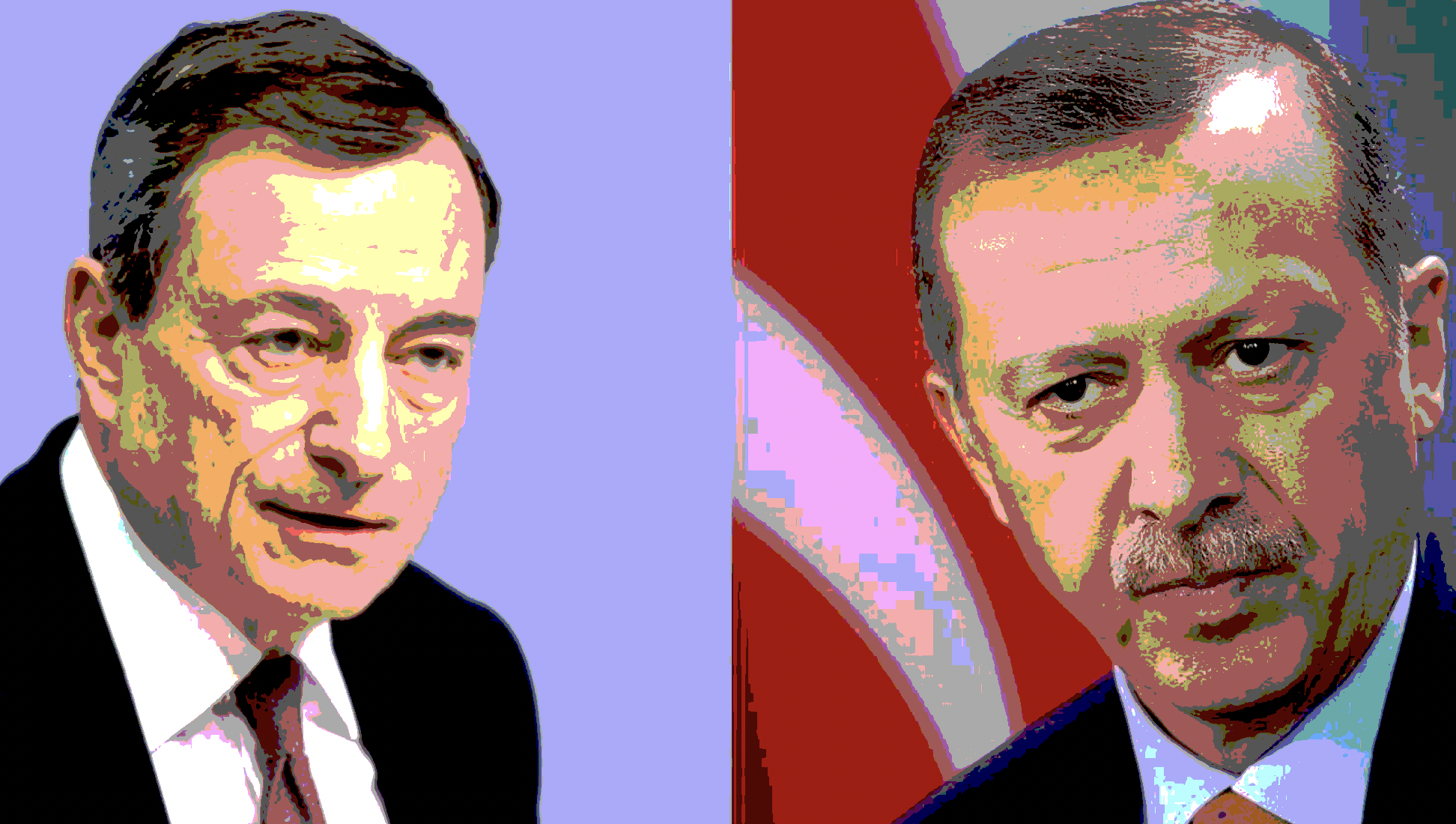 Ο τραπεζίτης Ντράγκι και ο δικτάτορας Ερντογάν