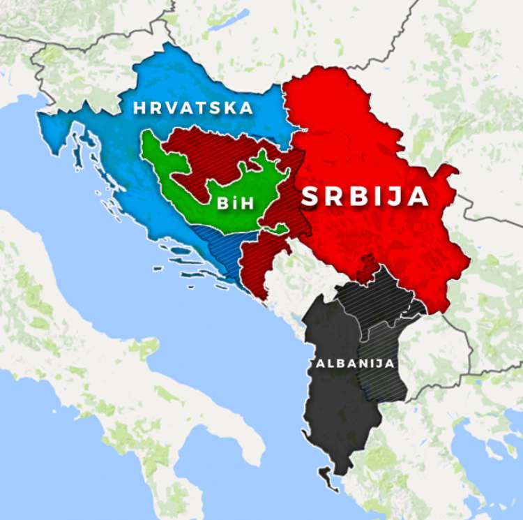 Αλλαγές συνόρων στα Βαλκάνια προωθεί η ΕΕ και δίνει στην Αλβανία το Κοσσυφοπέδιο